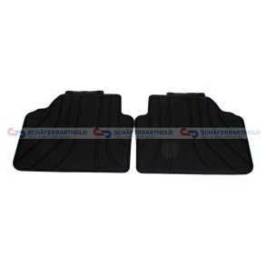 Gummimåtte antracit|to dele BMW OE