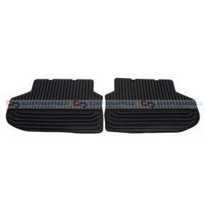 Gummimåtte sort|to dele BMW OE
