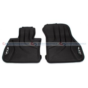 Gummimåtte sort|to dele BMW OE
