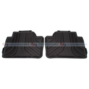 Gummimåtte antracit|to dele BMW OE