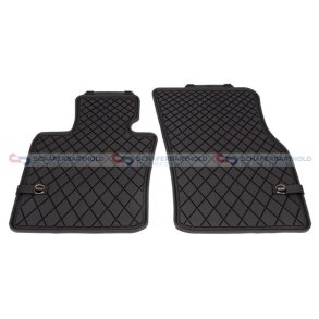 Gummimåtte sort|to dele BMW OE