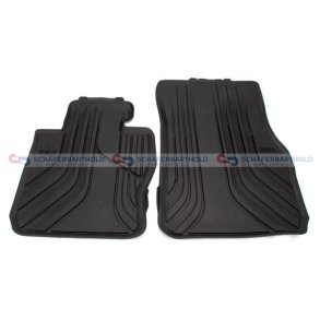 Gummimåtte antracit|to dele BMW OE