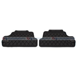 Gummimåtte sort|to dele BMW OE