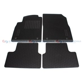 Gummimåtte sort|fire dele OPEL OE