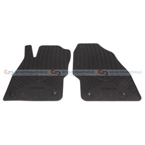 Gummimåtte antracit|to dele OPEL OE