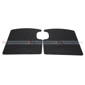 Gummimåtte antracit|to dele OPEL OE