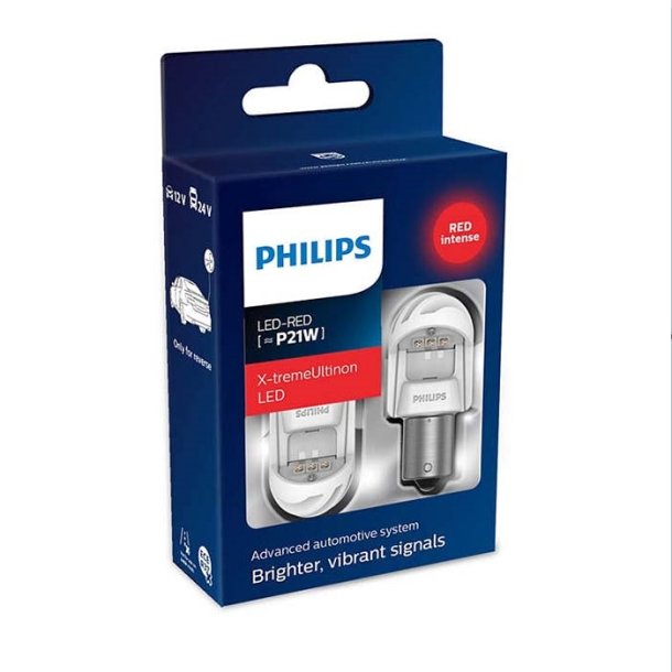 P21 led r&ouml;d 11498 xur 12v x2
