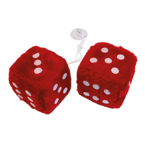 Kub 6x6 cm r&ouml;d