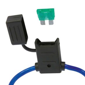 Sikringsholder med låg