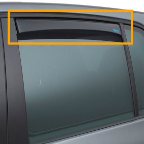 Bagrude Climair Mørk Mercedes X-klasse 2018->