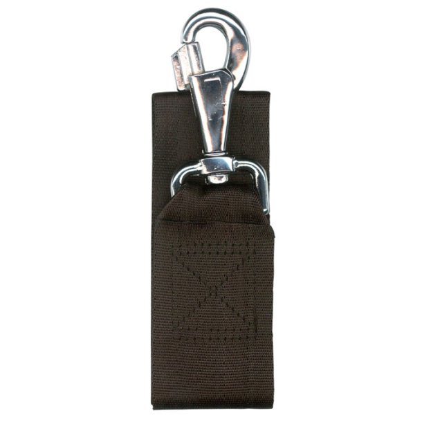 Seleband med karbinhake, 33 cm
