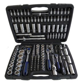 Bato hylsnyckelsats kombisats 1/4+3/8+1/2. 171 delar