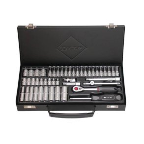 Bato hylsnyckelsats 1/4 6 kt. 46 delar