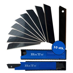 Bato knivblad bryter av 9 mm Black Ultra Sharp