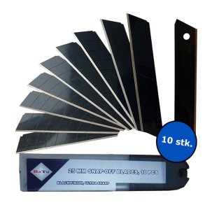 Bato knivblad bryts av 25 mm. Svart Ultra Sharp