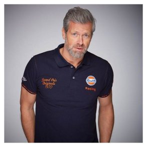 Gulf Corkscrew Polo Marinblå XL