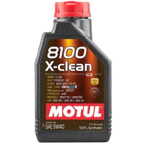 MOTUL 5W40 1L 8100 X-CLEAN C3