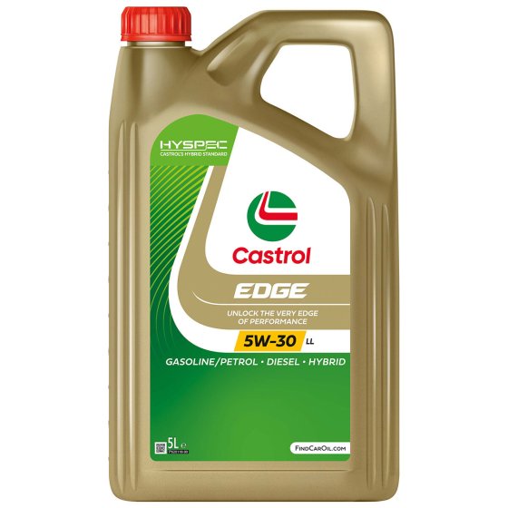 Motorolie Castrol EDGE 5W30 LL - 5 Liter