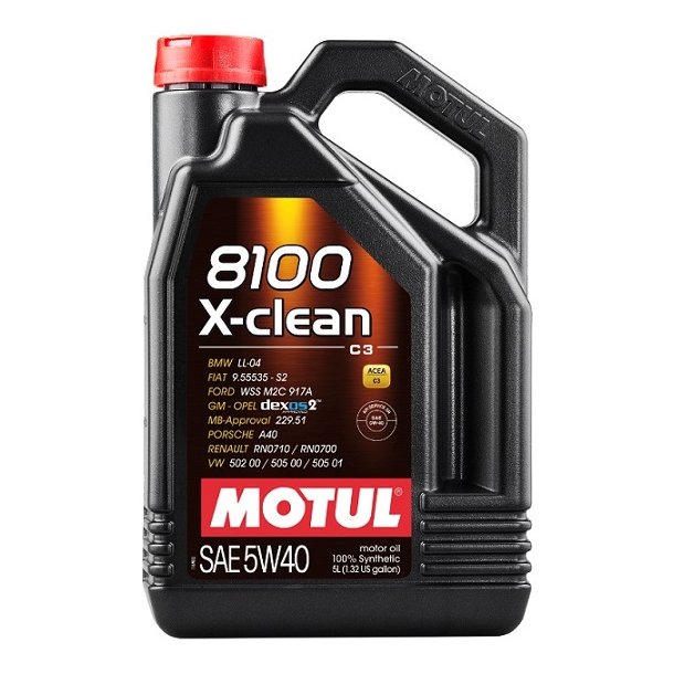 MOTUL 5W40 5L 8100 X-CLEAN C3 
