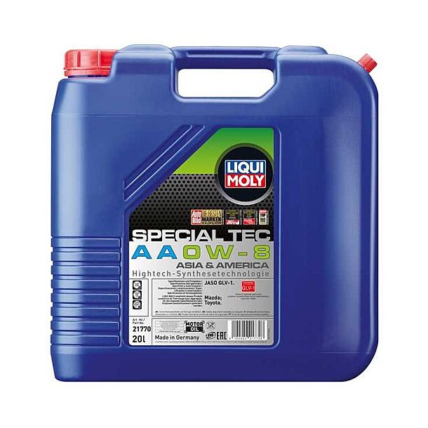 Liqui Moly Special Tec AA 0W8 - 20L