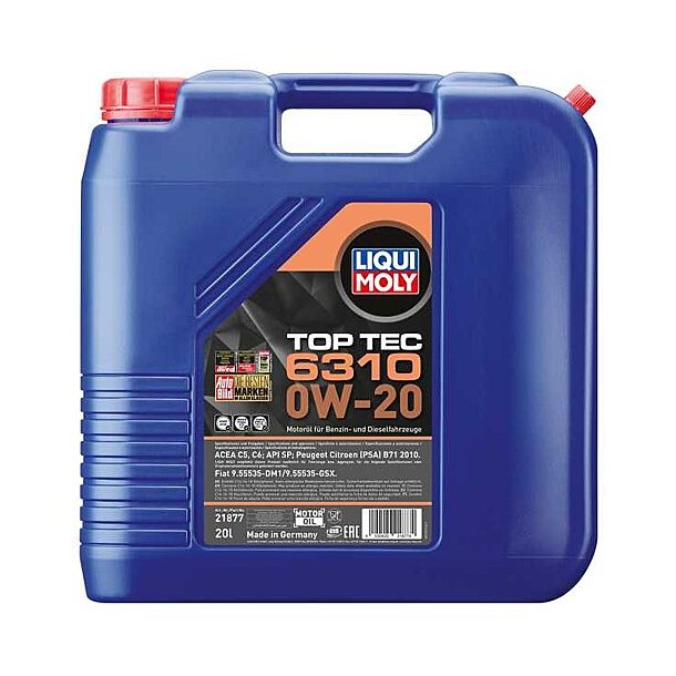 Liqui Moly Top Tec 6310 0W20 - 20L