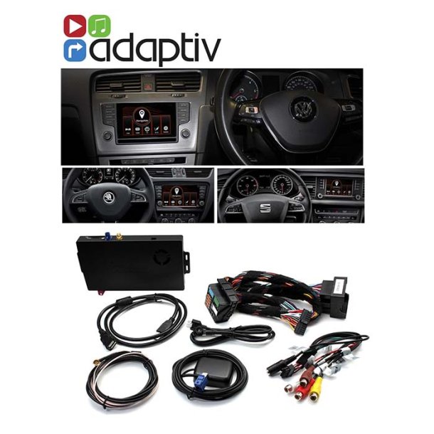 Adaptiv multimedia VW med navigation