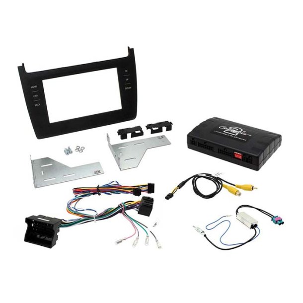 CtkVW14 2-DIN kit VW Polo 2015 vit knapp