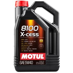 MOTUL 5W40 5L 8100 X-CESS