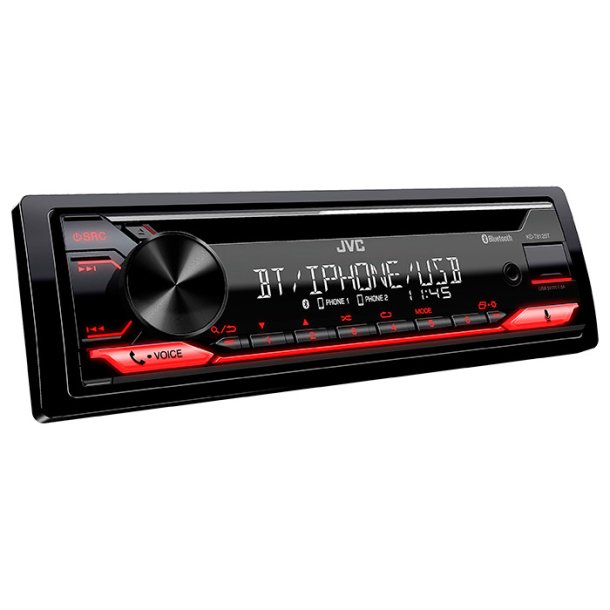 JVC KD-T812BT cd/rds tuner m. Bluetooth
