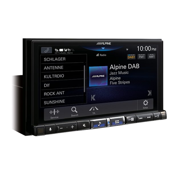 Alpine ILX-705D Trdls Apple Carplay 2-din 7