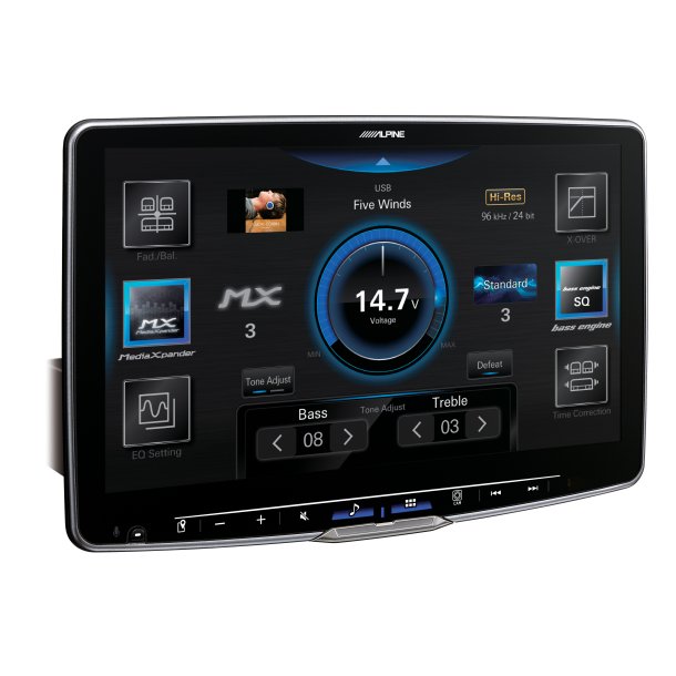 Alpine Halo11 iLX-F115D Apple Carplay, Android