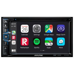 Alpine INE-W611D 2-DIN multimediastation med navi