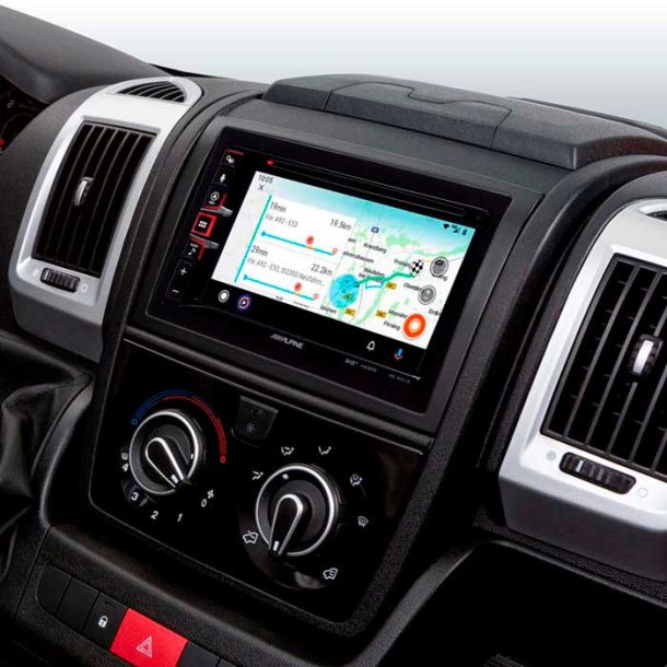 INE-W611DC 2-DIN multimedia station m truckkort