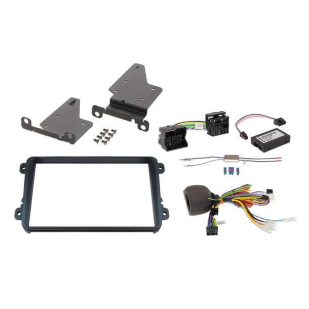 Kit-8VWtx300 2-DIN 8&acute;&acute; kit til VW