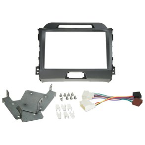 2-DIN 8´´ kit fr Kia Sportage 3 svart