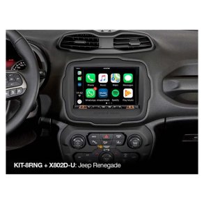 2-DIN 8´´ kit fr Jeep Renegade