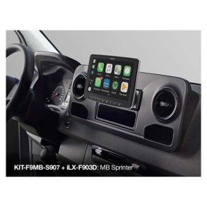 Alpine 9´´ monteringssats Sprinter w907 2018->