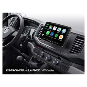 Alpine 9´´ monteringssats VW crafter 2017->