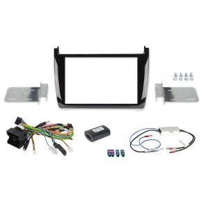 2-DIN 8´´ kit fr VW Polo 5/GTI 2014->
