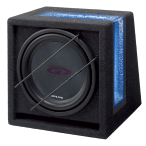 Alpine 12´´ subwoofer i skåp 2ohm