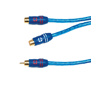 Caliber y-kabel 1han -> 2hun