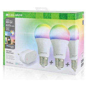 E27 Smart Home starterpack LED hvid/multicolor