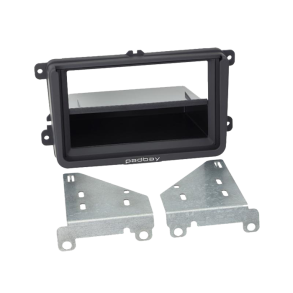 Radioramme 2-DIN vag rubber touch