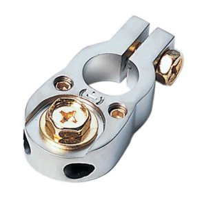 ACV batteri plus pol 2x10mm2 silver