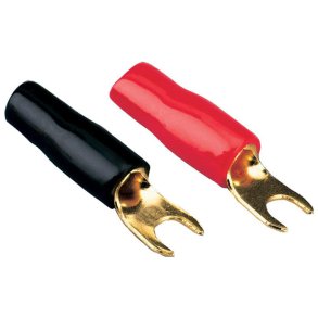 ACV r�d/svart spadterminal 6mm2 8st