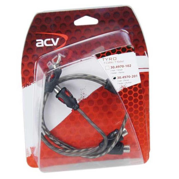 ACV phonokabel y-kabel e-line