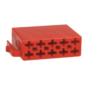 10-stiftshus fr iso-kontakt (bulk)