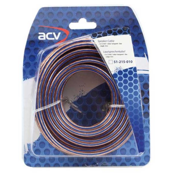 ACV hjt. Kabel 2x1,5mm2 10 meter