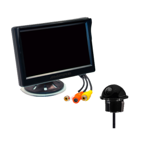 Ampire backkamera set med kamera och skrm