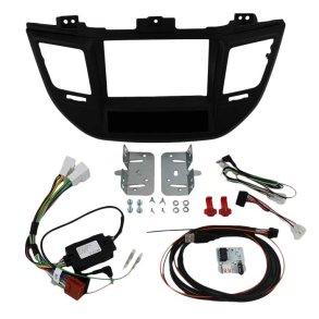 2-DIN kit Hyundai Tucson 2015-> svart